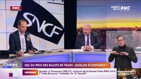 Manu Conso - Gel du prix des billets de train : quelles économies ? 