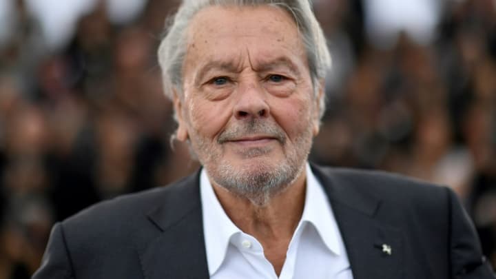 Alain Delon à l'occasion du 72e Festival de Cannes, le 19 mai 2019