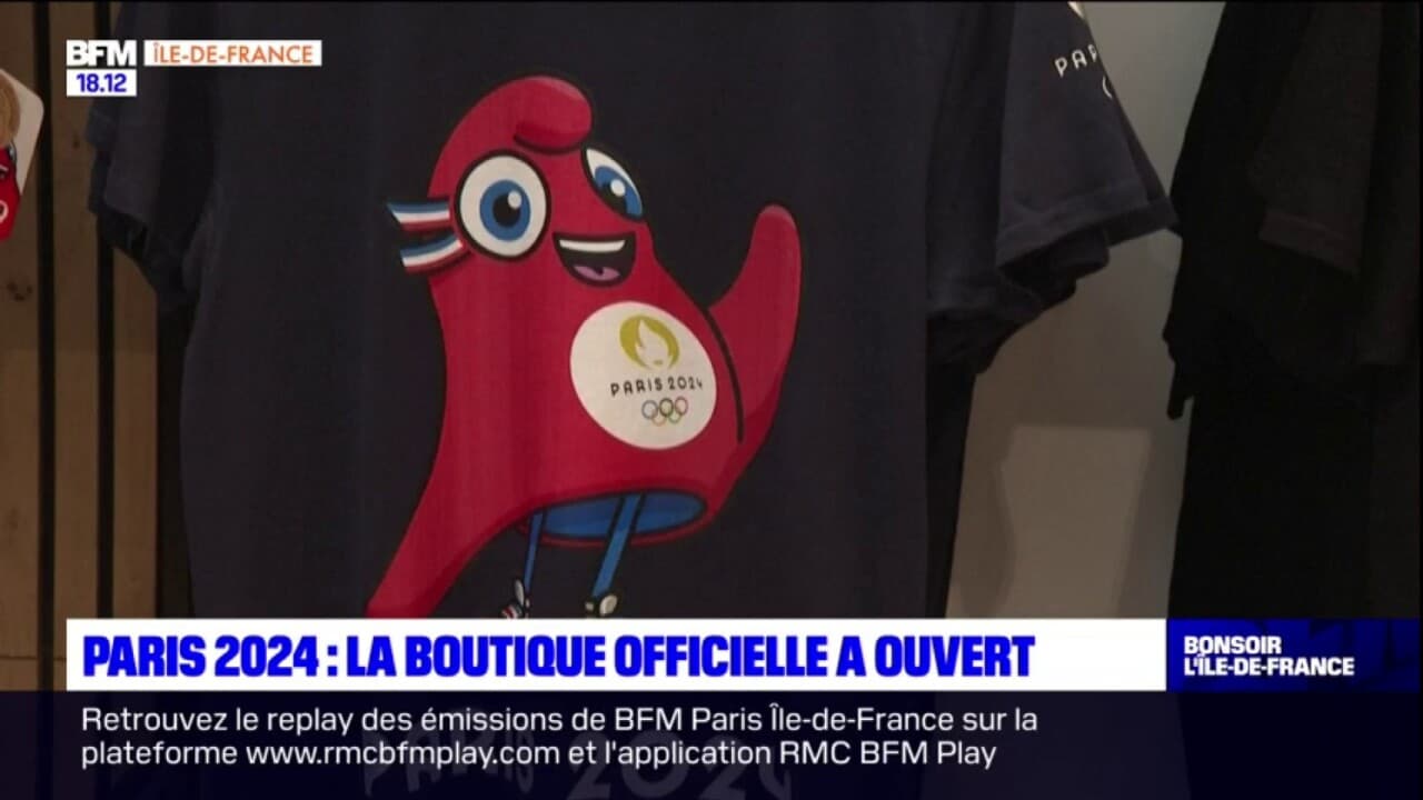 Paris 2024 la boutique officielle a ouvert