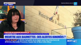 Catherine Forzi, secrétaire locale FO Justice à la prison des Baumettes, valide la proposition de Gérald Darmanin d'isoler dans une prison sous haute sécurité les 100 plus grands narcotrafiquants de France