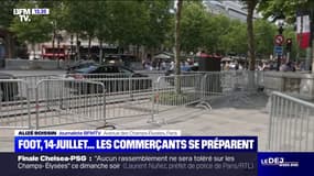Finale du PSG et 14-Juillet: les commerçants se préparent