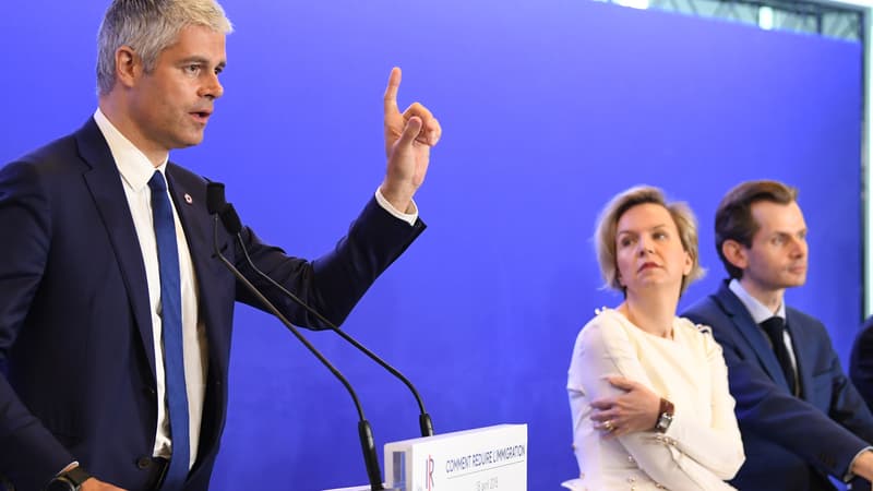 Laurent Wauquiez et les cadres des Républicains