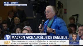 Brigitte Marsigny, maire (LR) de Noisy-le-Grand: "Monsieur le Président, ne nous lâchez pas"