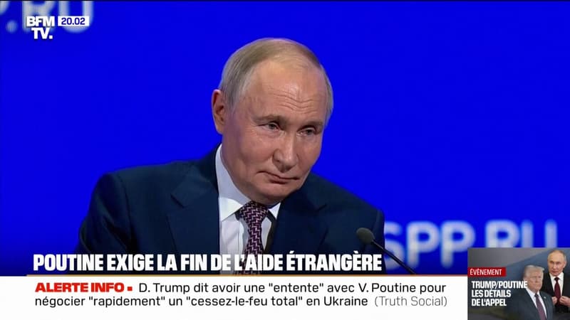 Appel Poutine/Trump: Moscou exige la fin de l'aide étrangère à l'Ukraine