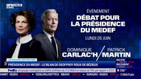 Europe: "Mon temps de cerveau n'a pas été assez consacré à Bruxelles" regrette Geoffroy Roux de Bézieux, président du Medef après 5 ans de mandat