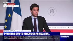 Gabriel Attal (nouveau porte-parole du gouvernement): "C'est un gouvernement de combat" 