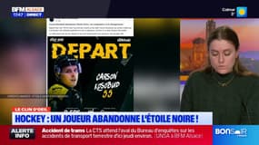 Hockey sur glace: l'Américain Carson Kosobud abandonne précipitamment l'Étoile noire de Strasbourg