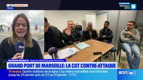 Grand port de Marseille: le secrétaire général de la CGT dénonce une campagne de désinformation après sa garde à vue
