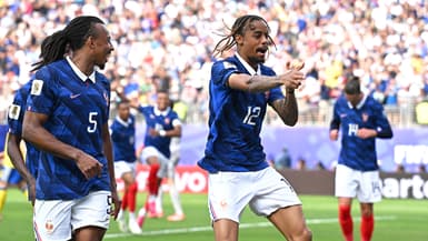 Bradley Barcola lors de France-Suède à la Coupe du monde, le 30 juin 2026