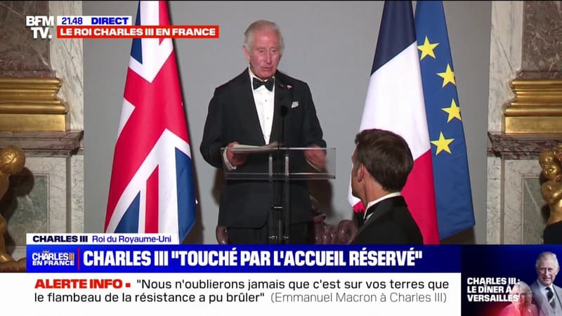 Charles III à Emmanuel Macron: 