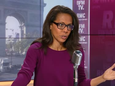 Audrey Pulvar, candidate soutenue par le Parti socialiste aux élections régionales en Île-de-France.