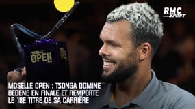 Moselle Open : Tsonga domine Bedene en finale et remporte le 18e titre de sa carrière