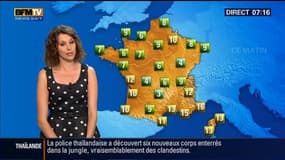 La météo pour ce jeudi 7 mai 2015