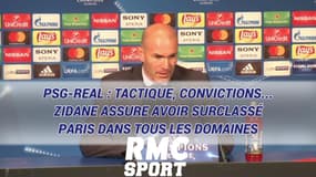 PSG-Real : Tactique, convictions... Zidane assure avoir surclassé Paris dans tous les domaines