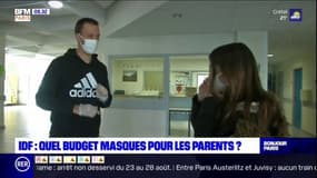   Île-de-France: quel budget masques pour les parents?