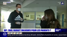   Île-de-France: quel budget masques pour les parents?