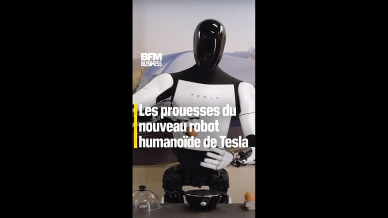 Les prouesses du nouveau robot humanoïde de Tesla