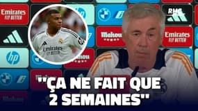 Real Madrid : "Ça ne fait que 2 semaines !", Ancelotti défend Mbappé muet en Liga