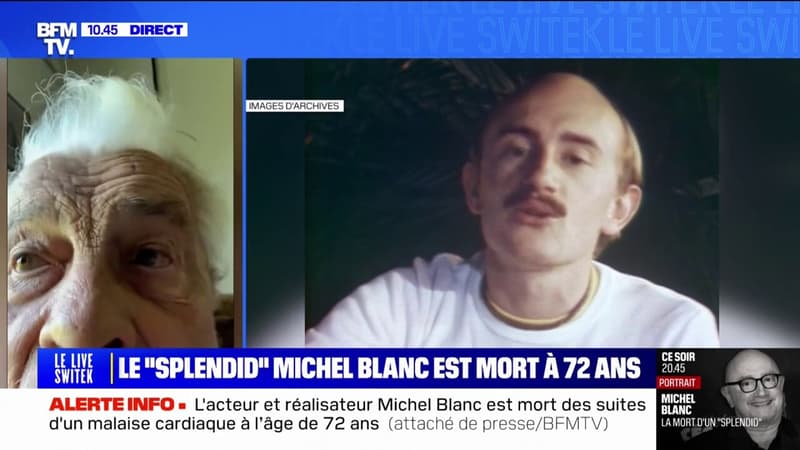 Mort de Michel Blanc: "Il avait une très grande finesse", réagit l'acteur et réalisateur Jacques Weber