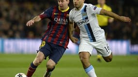 Lionel Messi et Sergio Aguero