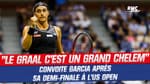 Tennis : "Le Graal c'est un Grand Chelem" convoite Garcia a près sa demie à l'US Open