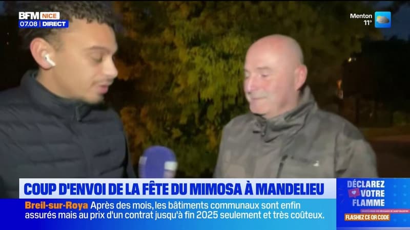 Mandelieu-la-Napoule: coup d'envoi de la fête du mimosa