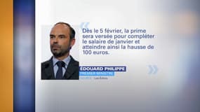 100€ de plus pour les bas salaires: les précisions du Premier ministre après la promesse de Macron