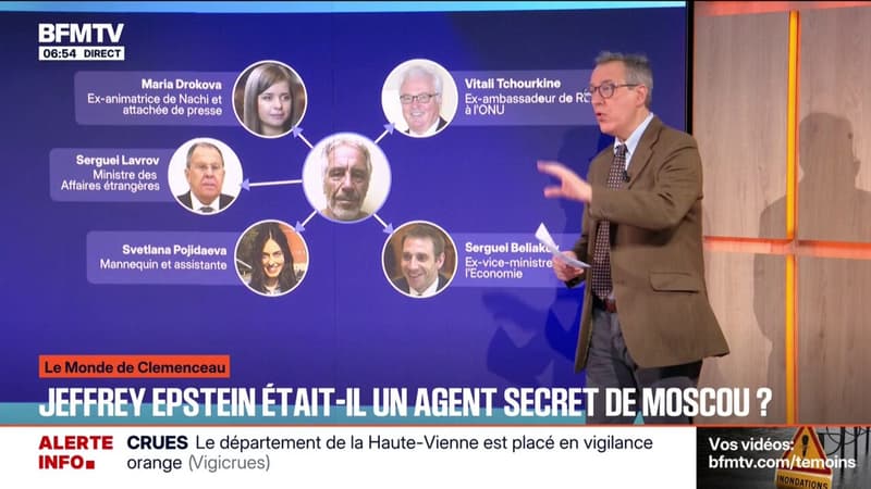 LE MONDE DE CLEMENCEAU - Entouré par une galaxie russe, Jeffrey Epstein était-il un agent de Moscou?
