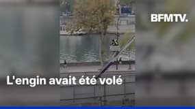  Cambriolage au Louvre: les images des suspects quittant le musée dans le monte-charge 