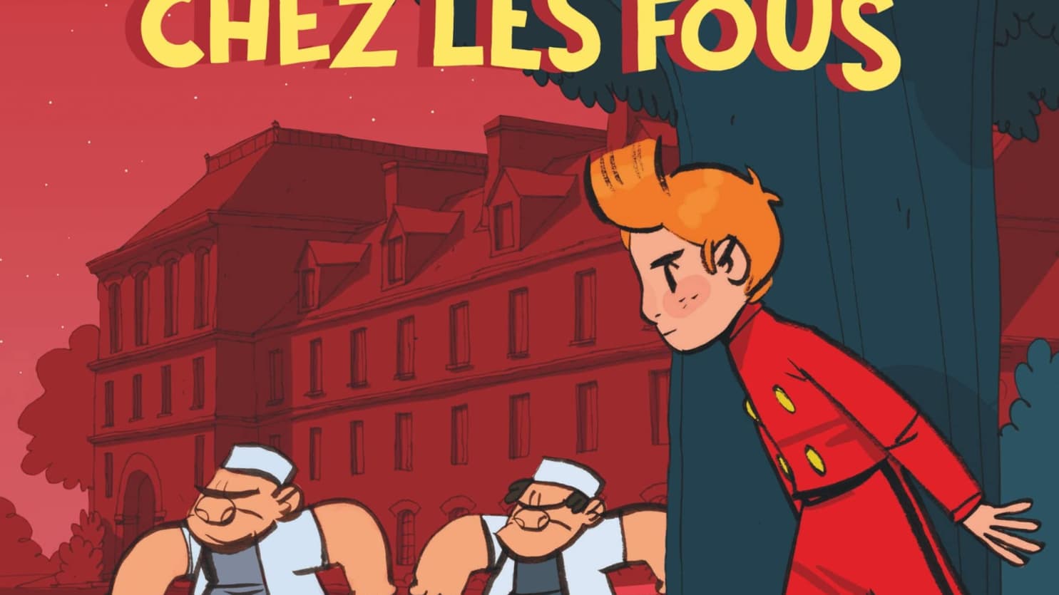 L'album "Spirou chez les fous" L'album "Spirou chez les fous"