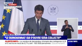 Gabriel Attal: "La France est plus que jamais aux côtés de la Moldavie face au risque de déstabilisation"