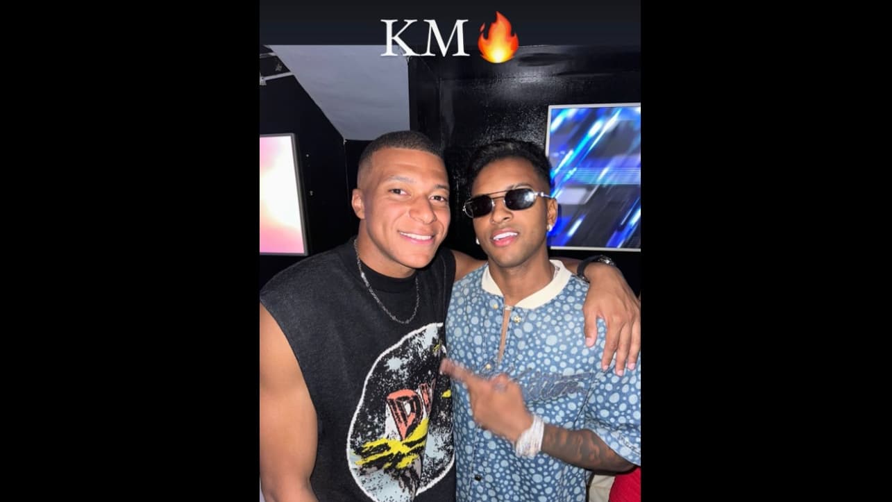 Mbappé et Rodrygo Mbappé et Rodrygo