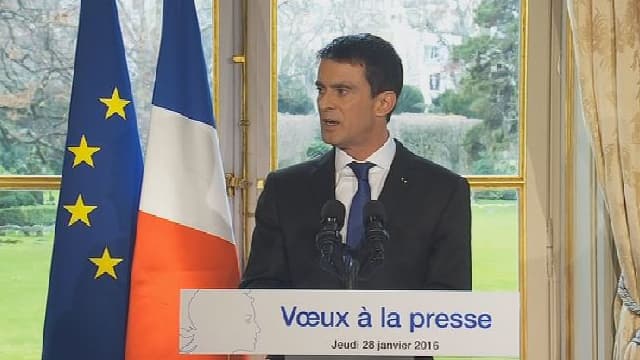 "Je veux saluer ici l'opiniâtreté et le parcours de Christiane Taubira", a déclaré Manuel Valls.