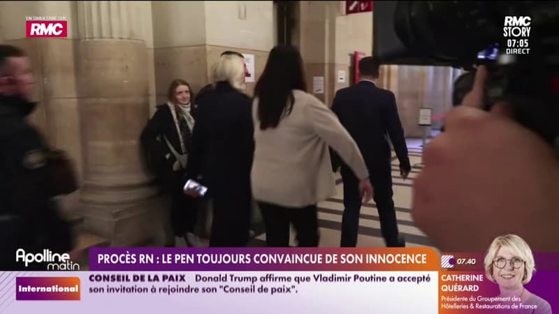 Procès RN : Le Pen toujours convaincue de son innocence