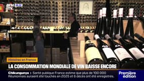 La consommation de vin est au plus bas dans le monde depuis 1961