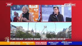 La colère gronde chez les salariés Michelin: pour Zohra Bitan "il faut surtout se demander comment tout le monde peut avoir un emploi"