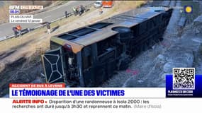 Accident de bus à Levens: le témoignage de l'une des victimes