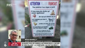 Un maire installe un panneau anti-grincheux à l’entrée de son village: "Je ne suis pas contre les touristes, s’ils s’adaptent, il n’y a pas de soucis"