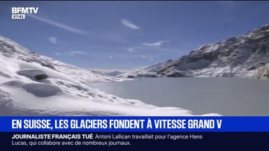 En Suisse, la fonte des glaciers s'accélère