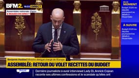 Contribution à l'Union européenne: "Ce n'est pas un chèque en blanc que nous signons aujourd'hui. L'Europe est un levier d'action, pas un fardeau" (Benjamin Haddad, ministre délégué chargé de l'Europe)