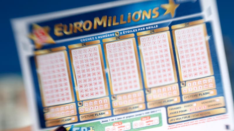 Grille de jeu EuroMillions. (Illustration)