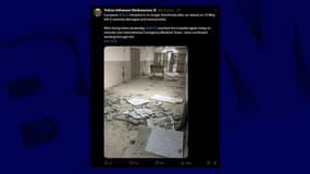 L'hôpital européen de Khan Younès est hors service après une attaque israélienne.
