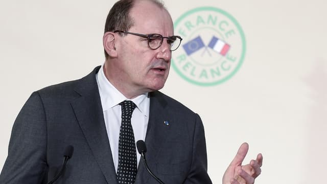 Jean Castex à Nantes le 26 février 2021