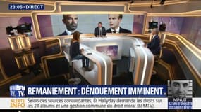 Remaniement : "Il pourrait y avoir des surprises du côté du ministère de l'Intérieur et de la Culture"