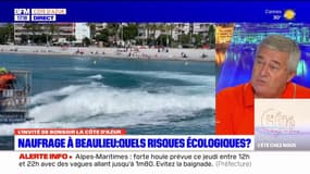 Naufrage du yacht à Beaulieu-sur-Mer: "pas de risque" de pollution de l'eau