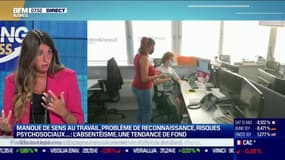 Noémie Marciano (Gras Savoye): l'absentéisme est lié à "un manque d'engagement, de reconnaissance, parfois à une mauvaise gestion de l'équilibre vie privée, vie personnelle"