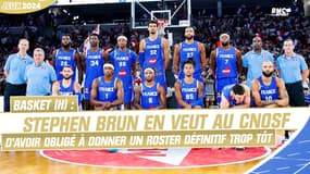 JO 2024 / Basket (H) : Brun en veut au CNOSF d'avoir obligé les Bleus à dévoiler un roster définitif trop tôt