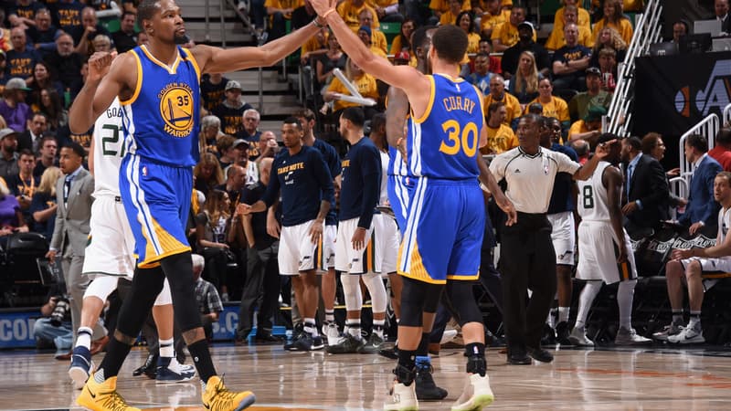 Kevin Durant et Stephen Curry