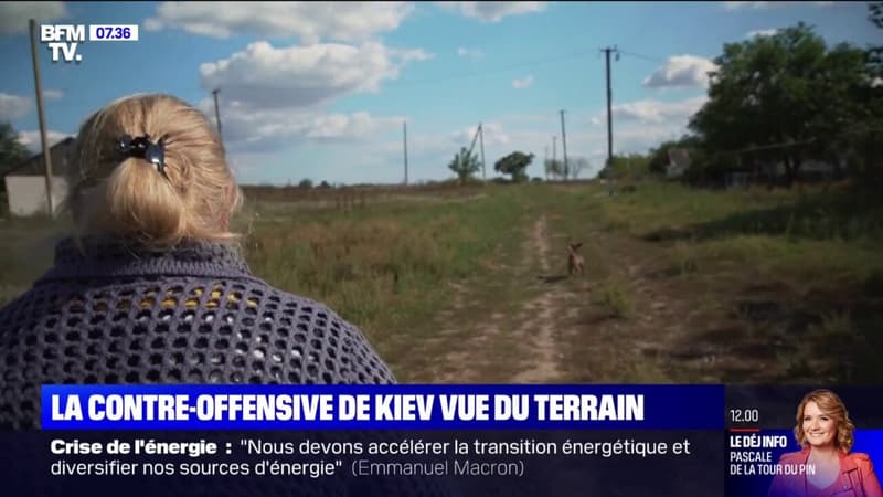 Ukraine: à Hannivka, village très proche de la ligne de front, les habitants retrouvent leurs maisons ravagées par la guerre