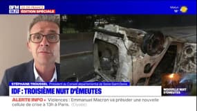 Mort de Nahel: Stéphane Troussel reconnaît "une colère légitime" et appelle au calme